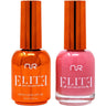 NuRevolution Elite Duo - LED/UV Soak Off Gel Polish 0.5 oz. + Nail Lacquer 0.5 oz. - #EGP70 Salmon Splash