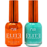 NuRevolution Elite Duo - LED/UV Soak Off Gel Polish 0.5 oz. + Nail Lacquer 0.5 oz. - #EGP80 Turquoise Treasure