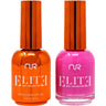 NuRevolution Elite Duo - LED/UV Soak Off Gel Polish 0.5 oz. + Nail Lacquer 0.5 oz. - #EGP87 Pinkish Plum