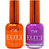 NuRevolution Elite Duo - LED/UV Soak Off Gel Polish 0.5 oz. + Nail Lacquer 0.5 oz. - #EGP98 Berry Blush