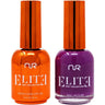 NuRevolution Elite Duo - LED/UV Soak Off Gel Polish 0.5 oz. + Nail Lacquer 0.5 oz. - #EGP99 Mulberry Magic