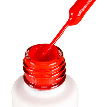 NuRevolution Gel Liner - Soak Off Gel Polish and Gel Liner Brush - Nail Art - Blood Shot / 8 mL.