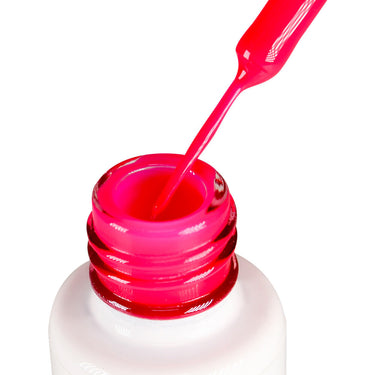 NuRevolution Gel Liner - Soak Off Gel Polish and Gel Liner Brush - Nail Art - Red Tide / 8 mL.