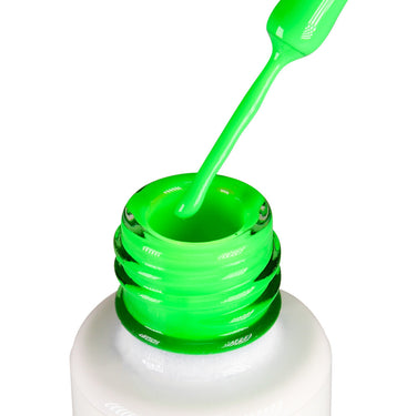 NuRevolution Gel Liner - Soak Off Gel Polish and Gel Liner Brush - Nail Art - The Hulk / 8 mL.