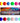 NuRevolution Gel Liner Temperature Switch Set - Soak Off Gel Polish and Gel Liner Brush - Nail Art / 12 colors - 8 mL. Each