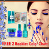 NuRevolution Lavish 4-in-1 - LED/UV Soak Off Gel Polish 0.5 oz. + Nail Lacquer 0.5 oz. + Acrylic - Dipping - Sculpting Powder 2 oz. - 120 colors (#1 - #120)