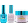 NuRevolution Lavish 4-in-1 - LED/UV Soak Off Gel Polish 0.5 oz. + Nail Lacquer 0.5 oz. + Acrylic - Dipping - Sculpting Powder 2 oz. - #LMS08 Steam Art