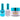 NuRevolution Lavish 4-in-1 - LED/UV Soak Off Gel Polish 0.5 oz. + Nail Lacquer 0.5 oz. + Acrylic - Dipping - Sculpting Powder 2 oz. - #LMS08 Steam Art