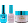 NuRevolution Lavish 4-in-1 - LED/UV Soak Off Gel Polish 0.5 oz. + Nail Lacquer 0.5 oz. + Acrylic - Dipping - Sculpting Powder 2 oz. - #LMS10 Morning Waltz