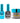 NuRevolution Lavish 4-in-1 - LED/UV Soak Off Gel Polish 0.5 oz. + Nail Lacquer 0.5 oz. + Acrylic - Dipping - Sculpting Powder 2 oz. - #LMS109 Lightbringer