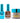 NuRevolution Lavish 4-in-1 - LED/UV Soak Off Gel Polish 0.5 oz. + Nail Lacquer 0.5 oz. + Acrylic - Dipping - Sculpting Powder 2 oz. - #LMS110 Golden Ticket