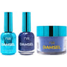 NuRevolution Lavish 4-in-1 - LED/UV Soak Off Gel Polish 0.5 oz. + Nail Lacquer 0.5 oz. + Acrylic - Dipping - Sculpting Powder 2 oz. - #LMS113 Ocean Depths