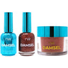 NuRevolution Lavish 4-in-1 - LED/UV Soak Off Gel Polish 0.5 oz. + Nail Lacquer 0.5 oz. + Acrylic - Dipping - Sculpting Powder 2 oz. - #LMS114 Gleaming Glamour