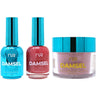 NuRevolution Lavish 4-in-1 - LED/UV Soak Off Gel Polish 0.5 oz. + Nail Lacquer 0.5 oz. + Acrylic - Dipping - Sculpting Powder 2 oz. - #LMS116 Sugar Unicorn