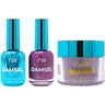 NuRevolution Lavish 4-in-1 - LED/UV Soak Off Gel Polish 0.5 oz. + Nail Lacquer 0.5 oz. + Acrylic - Dipping - Sculpting Powder 2 oz. - #LMS118 Galaxy Glitz