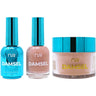 NuRevolution Lavish 4-in-1 - LED/UV Soak Off Gel Polish 0.5 oz. + Nail Lacquer 0.5 oz. + Acrylic - Dipping - Sculpting Powder 2 oz. - #LMS30 Embellishment