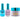 NuRevolution Lavish 4-in-1 - LED/UV Soak Off Gel Polish 0.5 oz. + Nail Lacquer 0.5 oz. + Acrylic - Dipping - Sculpting Powder 2 oz. - #LMS32 Flower Valley