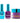 NuRevolution Lavish 4-in-1 - LED/UV Soak Off Gel Polish 0.5 oz. + Nail Lacquer 0.5 oz. + Acrylic - Dipping - Sculpting Powder 2 oz. - #LMS37 Mystic Mirage
