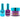 NuRevolution Lavish 4-in-1 - LED/UV Soak Off Gel Polish 0.5 oz. + Nail Lacquer 0.5 oz. + Acrylic - Dipping - Sculpting Powder 2 oz. - #LMS37 Mystic Mirage