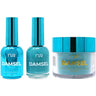 NuRevolution Lavish 4-in-1 - LED/UV Soak Off Gel Polish 0.5 oz. + Nail Lacquer 0.5 oz. + Acrylic - Dipping - Sculpting Powder 2 oz. - #LMS47 One Wish