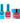 NuRevolution Lavish 4-in-1 - LED/UV Soak Off Gel Polish 0.5 oz. + Nail Lacquer 0.5 oz. + Acrylic - Dipping - Sculpting Powder 2 oz. - #LMS50 Pop Strawberry