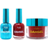 NuRevolution Lavish 4-in-1 - LED/UV Soak Off Gel Polish 0.5 oz. + Nail Lacquer 0.5 oz. + Acrylic - Dipping - Sculpting Powder 2 oz. - #LMS52 Love Beast