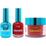 NuRevolution Lavish 4-in-1 - LED/UV Soak Off Gel Polish 0.5 oz. + Nail Lacquer 0.5 oz. + Acrylic - Dipping - Sculpting Powder 2 oz. - #LMS56 La Roux