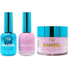 NuRevolution Lavish 4-in-1 - LED/UV Soak Off Gel Polish 0.5 oz. + Nail Lacquer 0.5 oz. + Acrylic - Dipping - Sculpting Powder 2 oz. - #LMS70 Pretty in pink