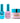 NuRevolution Lavish 4-in-1 - LED/UV Soak Off Gel Polish 0.5 oz. + Nail Lacquer 0.5 oz. + Acrylic - Dipping - Sculpting Powder 2 oz. - #LMS71 Rosette