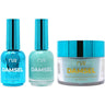 NuRevolution Lavish 4-in-1 - LED/UV Soak Off Gel Polish 0.5 oz. + Nail Lacquer 0.5 oz. + Acrylic - Dipping - Sculpting Powder 2 oz. - #LMS75 Mint Magic