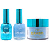 NuRevolution Lavish 4-in-1 - LED/UV Soak Off Gel Polish 0.5 oz. + Nail Lacquer 0.5 oz. + Acrylic - Dipping - Sculpting Powder 2 oz. - #LMS76 New Star