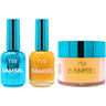 NuRevolution Lavish 4-in-1 - LED/UV Soak Off Gel Polish 0.5 oz. + Nail Lacquer 0.5 oz. + Acrylic - Dipping - Sculpting Powder 2 oz. - #LMS80 Mango Slice