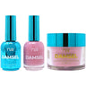 NuRevolution Lavish 4-in-1 - LED/UV Soak Off Gel Polish 0.5 oz. + Nail Lacquer 0.5 oz. + Acrylic - Dipping - Sculpting Powder 2 oz. - #LMS83 Pink Vanilla