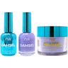 NuRevolution Lavish 4-in-1 - LED/UV Soak Off Gel Polish 0.5 oz. + Nail Lacquer 0.5 oz. + Acrylic - Dipping - Sculpting Powder 2 oz. - #LMS84 Amethyst Dream