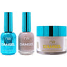 NuRevolution Lavish 4-in-1 - LED/UV Soak Off Gel Polish 0.5 oz. + Nail Lacquer 0.5 oz. + Acrylic - Dipping - Sculpting Powder 2 oz. - #LMS85 Mousse pie