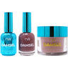 NuRevolution Lavish 4-in-1 - LED/UV Soak Off Gel Polish 0.5 oz. + Nail Lacquer 0.5 oz. + Acrylic - Dipping - Sculpting Powder 2 oz. - #LMS90 Caramel