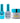 NuRevolution Lavish 4-in-1 - LED/UV Soak Off Gel Polish 0.5 oz. + Nail Lacquer 0.5 oz. + Acrylic - Dipping - Sculpting Powder 2 oz. - #LMS94 Moon Breath