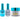 NuRevolution Lavish 4-in-1 - LED/UV Soak Off Gel Polish 0.5 oz. + Nail Lacquer 0.5 oz. + Acrylic - Dipping - Sculpting Powder 2 oz. - #LMS94 Moon Breath