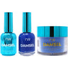 NuRevolution Lavish 4-in-1 - LED/UV Soak Off Gel Polish 0.5 oz. + Nail Lacquer 0.5 oz. + Acrylic - Dipping - Sculpting Powder 2 oz. - #LMS98 Royal Indigo