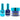 NuRevolution Lavish 4-in-1 - LED/UV Soak Off Gel Polish 0.5 oz. + Nail Lacquer 0.5 oz. + Acrylic - Dipping - Sculpting Powder 2 oz. - #LMS99 Orb of night