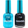 NuRevolution Lavish Duo - LED/UV Soak Off Gel Polish 0.5 oz. + Nail Lacquer 0.5 oz. - #LGP01 Dark Desire