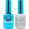 NuRevolution Lavish Duo - LED/UV Soak Off Gel Polish 0.5 oz. + Nail Lacquer 0.5 oz. - #LGP03 Cloudy Cottage