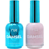 NuRevolution Lavish Duo - LED/UV Soak Off Gel Polish 0.5 oz. + Nail Lacquer 0.5 oz. - #LGP06 Something sweet