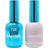 NuRevolution Lavish Duo - LED/UV Soak Off Gel Polish 0.5 oz. + Nail Lacquer 0.5 oz. - #LGP08 Steam Art