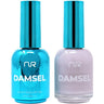 NuRevolution Lavish Duo - LED/UV Soak Off Gel Polish 0.5 oz. + Nail Lacquer 0.5 oz. - #LGP09 Sky Seed