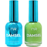NuRevolution Lavish Duo - LED/UV Soak Off Gel Polish 0.5 oz. + Nail Lacquer 0.5 oz. - #LGP102 Kiwi Kool