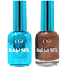 NuRevolution Lavish Duo - LED/UV Soak Off Gel Polish 0.5 oz. + Nail Lacquer 0.5 oz. - #LGP110 Golden Ticket