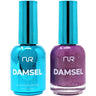 NuRevolution Lavish Duo - LED/UV Soak Off Gel Polish 0.5 oz. + Nail Lacquer 0.5 oz. - #LGP118 Galaxy Glitz
