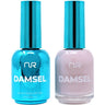 NuRevolution Lavish Duo - LED/UV Soak Off Gel Polish 0.5 oz. + Nail Lacquer 0.5 oz. - #LGP12 Biscuit