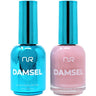 NuRevolution Lavish Duo - LED/UV Soak Off Gel Polish 0.5 oz. + Nail Lacquer 0.5 oz. - #LGP18 Kiss And Not Tell